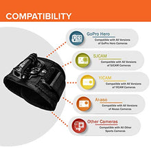 Carica l'immagine nel visualizzatore di Gallery, MiPremium - Supporto da polso per GoPro Session Black Silver Hero 8 7 6 5 4...