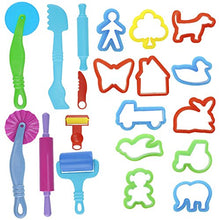 Carica l'immagine nel visualizzatore di Gallery, ULTNICE Gioca gli attrezzi intelligenti della pasta di 20pcs dei kit Doh... - Ilgrandebazar