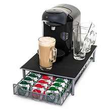Carica l'immagine nel visualizzatore di Gallery, Contenitore per cialde di caffè Home Treats “Tassimo”, con capacità Black - Ilgrandebazar