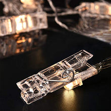 Carica l'immagine nel visualizzatore di Gallery, Zorara Luci Led per Clip Foto, 6M 40 LED Foto Stringa Illuminazione,...