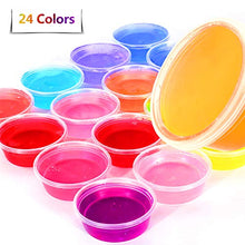 Carica l'immagine nel visualizzatore di Gallery, Ucradle Slime Kit (75 Pezzi) - con 24 Colori di melma Cristallo, Super... - Ilgrandebazar