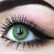 Carica l'immagine nel visualizzatore di Gallery, GLAMLENS Lenti a contatto colorate verdi Green - mensili - con porta lenti a...