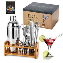 Carica l'immagine nel visualizzatore di Gallery, HB life Set Cocktail Shaker, Metallo, Silver, 1 - Ilgrandebazar