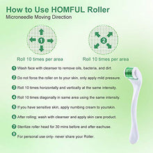 Carica l'immagine nel visualizzatore di Gallery, Homful Titanio Micro-ago Derma Roller 0.5mm 540-aghi Trattamento verde - Ilgrandebazar