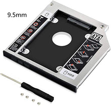Carica l'immagine nel visualizzatore di Gallery, GeekerChip Hard Drive Caddy Frame 9,5mm,2nd 2.5"HDD/SSD SATA 3.0 HDD Hard...