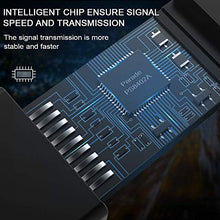 Carica l'immagine nel visualizzatore di Gallery, TechRise Cavo DP a HDMI 2m DisplayPort a Adattatore Placcato in Oro,...