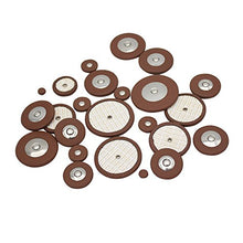 Carica l'immagine nel visualizzatore di Gallery, ammoon 25pcs Cuscinetti Sax Tenore Pelle di Ricambio per Sassofono - Ilgrandebazar