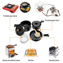 Carica l'immagine nel visualizzatore di Gallery, Keymao Campeggio Pentole, Camping Stoviglie Kit Cookware Kit...