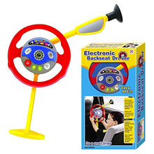 Carica l'immagine nel visualizzatore di Gallery, Elettronico Backseat Guida Gioco Bambini Volante Vera Noises Creativo...