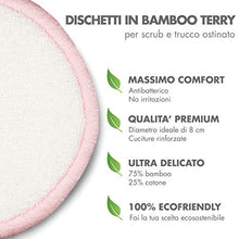 Carica l'immagine nel visualizzatore di Gallery, Dischetti Struccanti Lavabili in bambù, Morbidi Struccanti...