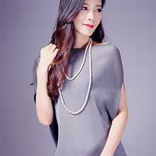 Carica l'immagine nel visualizzatore di Gallery, Merdia Elegante collana da donna con perle artificiali, ideale indossare... - Ilgrandebazar