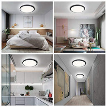 Carica l'immagine nel visualizzatore di Gallery, Plafoniera LED, Bedee bagno IP44, 24 W lampada da soffitto,...