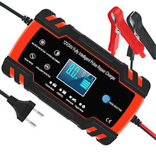 Carica l'immagine nel visualizzatore di Gallery, InThoor Mantenitore di Carica Auto 12V/24V 8A, Intelligente Automatico... - Ilgrandebazar