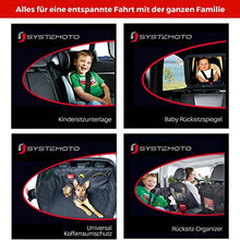 Carica l'immagine nel visualizzatore di Gallery, Systemoto Parasole Autoadesivo Auto indicato per Neonati con Protezione Nera