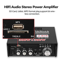 Carica l'immagine nel visualizzatore di Gallery, Docooler 600W Amplificatore,HiFi Audio Stereo BT Radio Portatile per A-600W