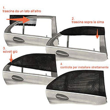 Carica l'immagine nel visualizzatore di Gallery, GOLDGE 2 Pezzi Tendine Parasole Auto Finestrino Laterale Bambini Universali...