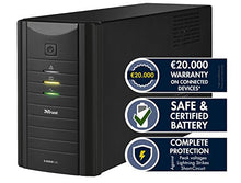 Carica l'immagine nel visualizzatore di Gallery, Trust Oxxtron UPS Gruppo di Continuità 1000VA, Nero