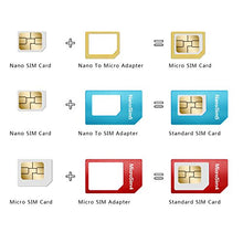 Carica l'immagine nel visualizzatore di Gallery, Helect Adattatore SIM Card, Kit 5-in-1 per Carte SIM... - Ilgrandebazar
