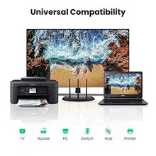 Carica l'immagine nel visualizzatore di Gallery, UGREEN Connettore Cavo di Rete Cat6 8P8C Keystone Rj45 Modulo Nero - Ilgrandebazar