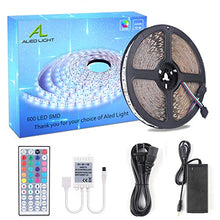Carica l'immagine nel visualizzatore di Gallery, Striscia LED 10M, ALED LIGHT Strip 10 Metri 600 LEDs Kit 5050 RGB SMD...