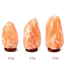 Carica l'immagine nel visualizzatore di Gallery, Lampada di Sale Himalayano (5-7 kg) con Varialuce, Completamente 5-7KG - Ilgrandebazar
