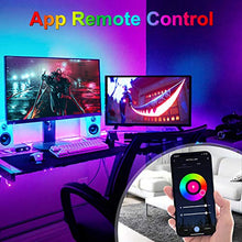 Carica l'immagine nel visualizzatore di Gallery, Striscia LED RGB WIFI, Etersky Smart Strip 2M 5050 Compatibile con 2m