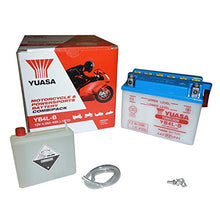 Carica l'immagine nel visualizzatore di Gallery, YUASA BATTERIE YB4L-B aperto con imballaggio acido - Ilgrandebazar