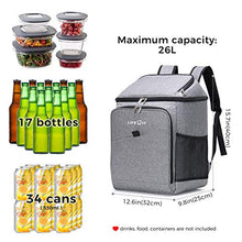 Carica l'immagine nel visualizzatore di Gallery, Lifewit 26 Litri Borsa Termica della Spesa Zaino Termico Porta Pranzo...