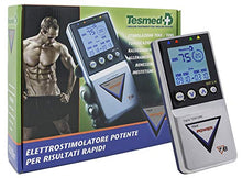 Carica l'immagine nel visualizzatore di Gallery, TESMED elettrostimolatore Muscolare Max 7.8 Power con 8 elettrodi- 125...