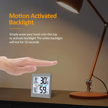 Carica l'immagine nel visualizzatore di Gallery, Byttron Termometro Igrometro Digitale,Monitor per Misuratore di White - Ilgrandebazar