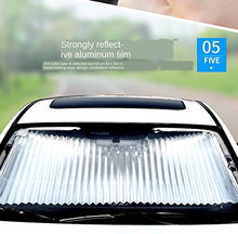 Carica l'immagine nel visualizzatore di Gallery, Car Sunshade For Baby, Sunscreen Heat-insulating Automatic Retractable 46cm