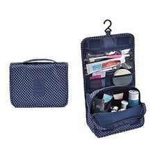 Carica l'immagine nel visualizzatore di Gallery, Emwel appeso Toiletry Organizer Travel trousse per donne e uomini - Blu Scuro - Ilgrandebazar