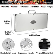 Carica l'immagine nel visualizzatore di Gallery, Romanticist 20pc Utensili Barbecue in Acciaio Inossidabile per Uomo 20PCS