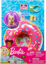 Carica l'immagine nel visualizzatore di Gallery, Barbie Set di Arredamenti da Esterno con Ciambella Donut Galleggiante,... - Ilgrandebazar