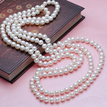 Carica l'immagine nel visualizzatore di Gallery, Merdia Elegante collana da donna con perle artificiali, ideale indossare... - Ilgrandebazar