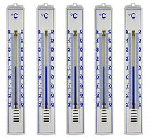 Carica l'immagine nel visualizzatore di Gallery, Lantelme 3297 Set di 5 termometri analogici, per interno/esterno/giardino,... - Ilgrandebazar