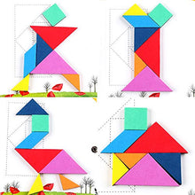 Carica l'immagine nel visualizzatore di Gallery, Coogam Tangram magnetici da Viaggio Tangrams Gioco Jigsaw Shapes... - Ilgrandebazar