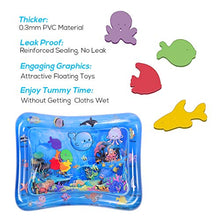 Carica l'immagine nel visualizzatore di Gallery, Fanmad Tappeto Gioco Gonfiabile ad Acqua per Bambini - Giocattoli Blue