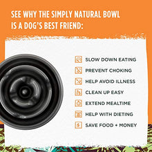 Carica l'immagine nel visualizzatore di Gallery, Simply Natural Ciotola per Cane pasti Lenti Cani Eating bowl