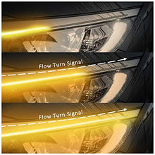 Carica l'immagine nel visualizzatore di Gallery, LED Luce di Marcia Diurna 300LED, 2Pcs 60cm Luci diurne auto 2 Colori
