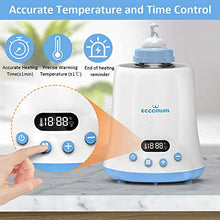 Carica l'immagine nel visualizzatore di Gallery, Scaldabiberon, Eccomum Scaldabiberon Portatile Casa con LCD Digitale 6 in 1,... - Ilgrandebazar