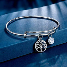 Carica l'immagine nel visualizzatore di Gallery, J.Endéar Argento Bracciali Donna, Braccialetto Argento, Pendenti in Zirconia... - Ilgrandebazar