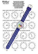 Carica l'immagine nel visualizzatore di Gallery, Orologi educativi KIDDUS per bambini, ragazze. Orologio da polso 01 Lancetta - Ilgrandebazar