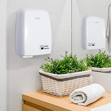 Carica l'immagine nel visualizzatore di Gallery, BAKAJI Asciugamani Automatico Elettrico Hotel Asciuga Mani ad Aria 1000 Watt - Ilgrandebazar