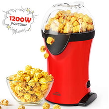 Carica l'immagine nel visualizzatore di Gallery, SIMBR Macchina per Popcorn, ad Aria Calda Popocorn Compatta...