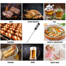 Carica l'immagine nel visualizzatore di Gallery, Nuonove Termometro Cucina, Termometri Carne, Digitale per...