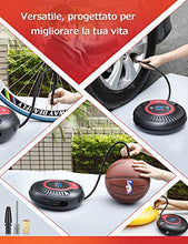 Carica l'immagine nel visualizzatore di Gallery, oasser Compressore Portatile per Auto Aria Mini Pompa Multifunzione P3 12V... - Ilgrandebazar