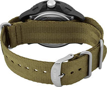 Carica l'immagine nel visualizzatore di Gallery, Timex Orologio Analogico Solare con Cinturino in Pelle ,Uomo Olive Slip-thru - Ilgrandebazar
