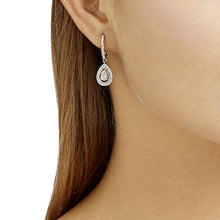 Carica l'immagine nel visualizzatore di Gallery, Swarovski Orecchini Attract Light Pear, bianco, placcatura rodio - Ilgrandebazar