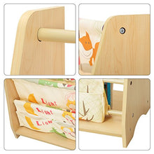 Carica l'immagine nel visualizzatore di Gallery, SONGMICS Libreria di Tessuto per Bambini, a 4 Livelli per...